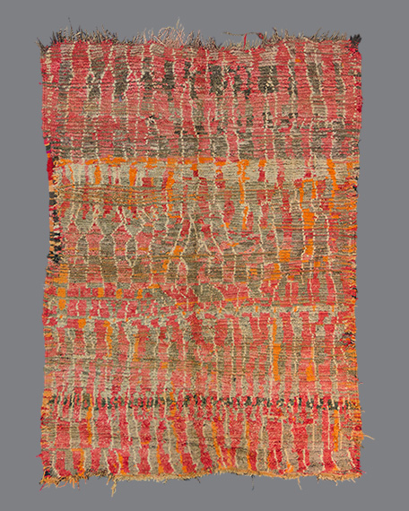 Vintage Moroccan Aït Bou Ichaouen Carpet TS49