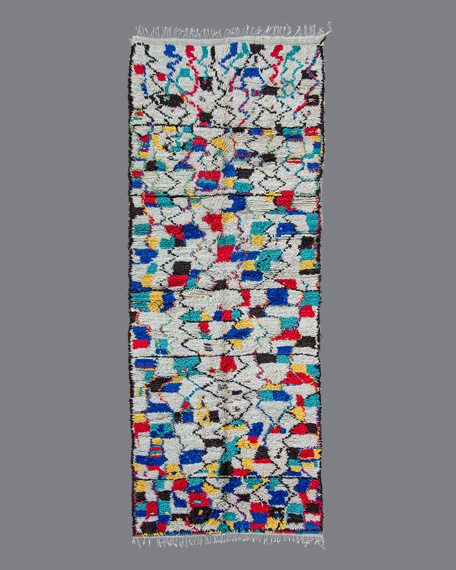 Vintage Moroccan Azilal Carpet AZ04