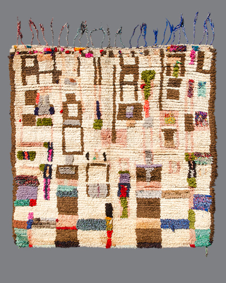 Vintage Moroccan Azilal Carpet AZ75