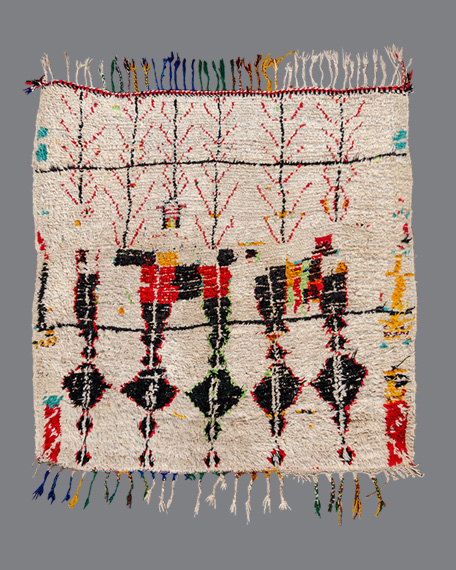 Vintage Moroccan Azilal Carpet AZ77