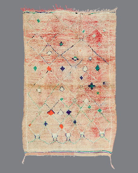 Vintage Moroccan Beni M'Guild Carpet BG_107