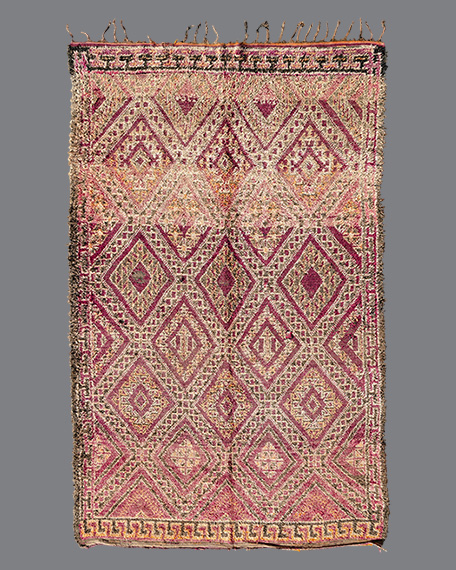 Vintage Moroccan Beni M'Guild Carpet BG_142