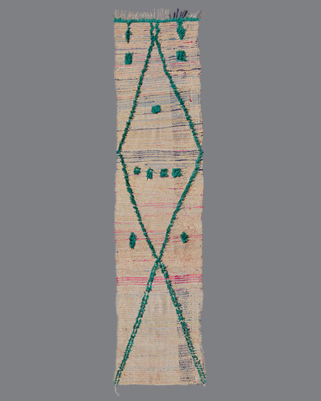 Vintage Moroccan Beni M'Guild Carpet BGR23