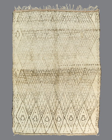 Vintage Moroccan Beni Ouarain Carpet BO_160