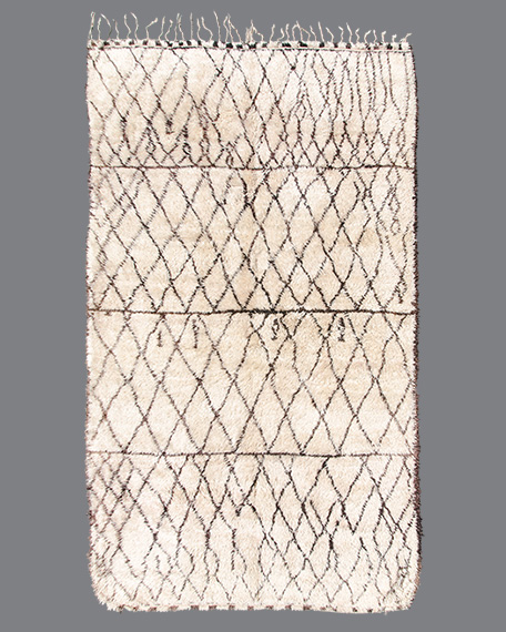 Vintage Moroccan Beni Ouarain Carpet BO_162