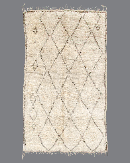 Vintage Moroccan Beni Ouarain Carpet BO_168