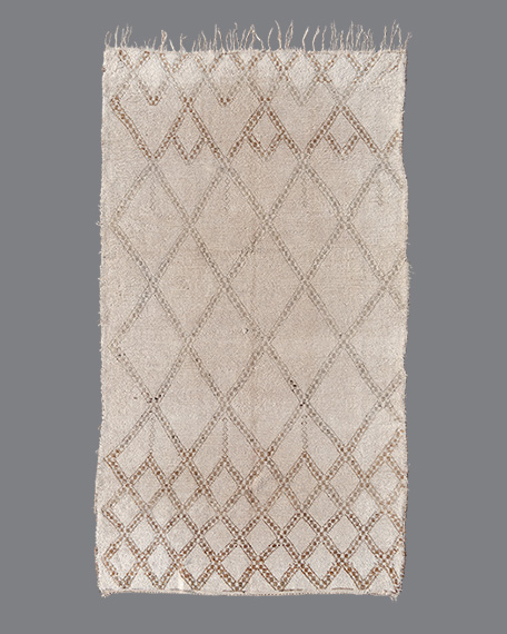 Vintage Moroccan Beni Ouarain Carpet BO_187