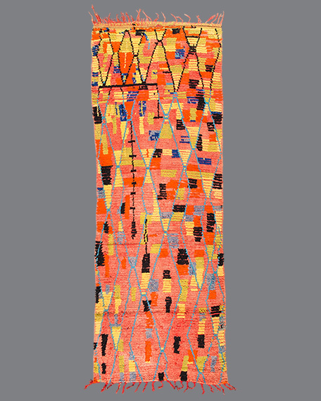 Vintage Moroccan Boujad Carpet BJR03