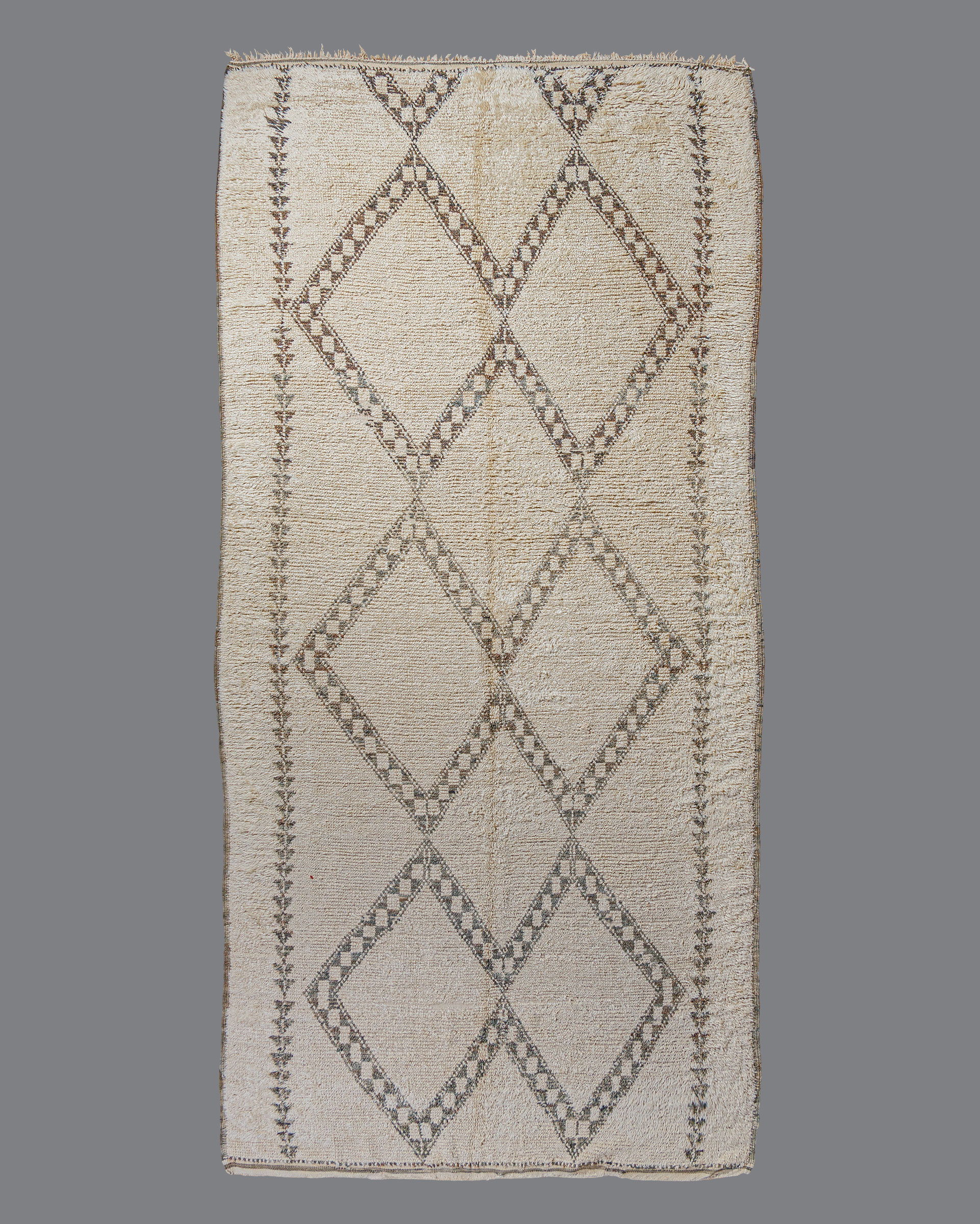 Vintage Moroccan Beni Alaham Carpet BA16