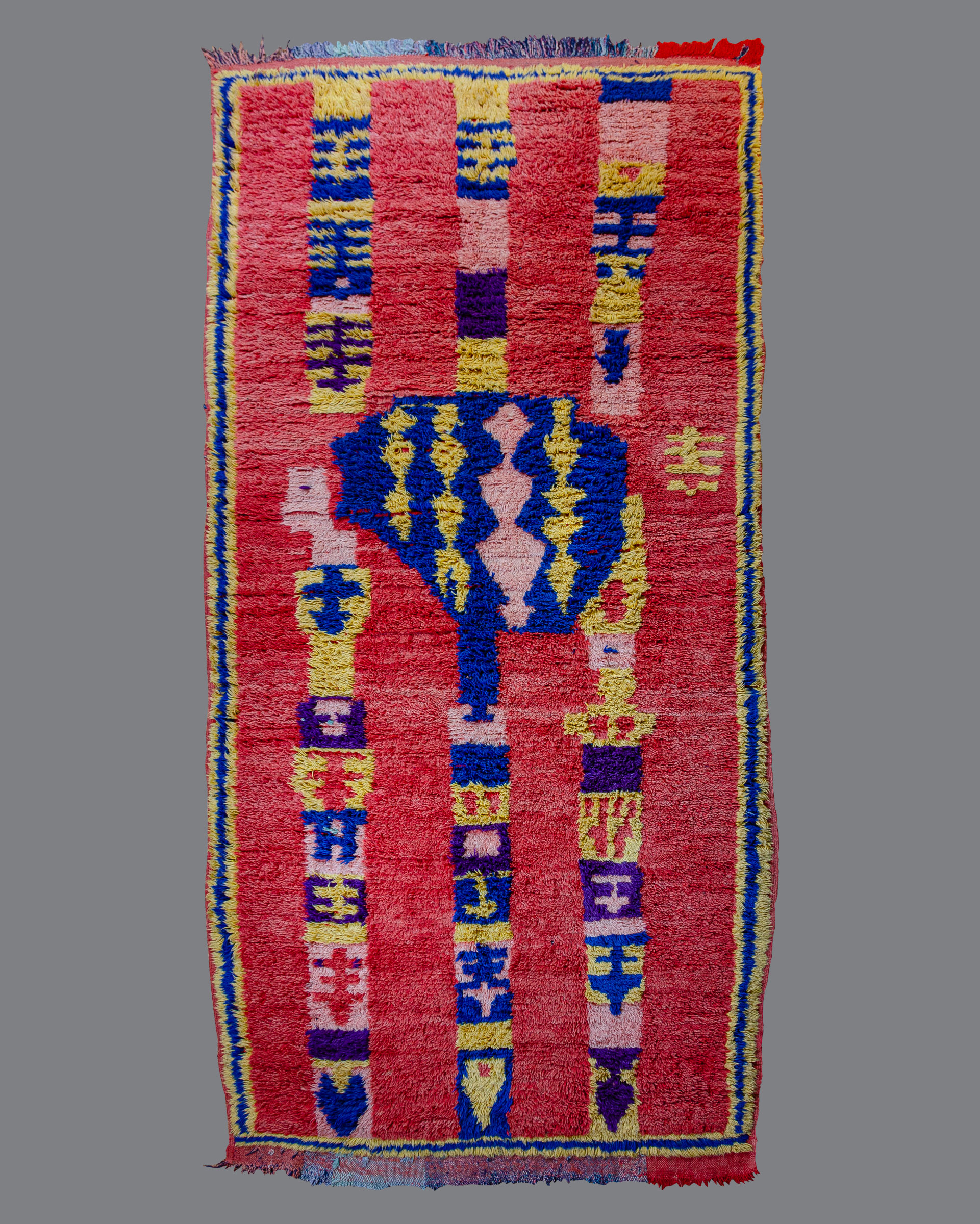 Vintage Moroccan Boujad Carpet BJ_150