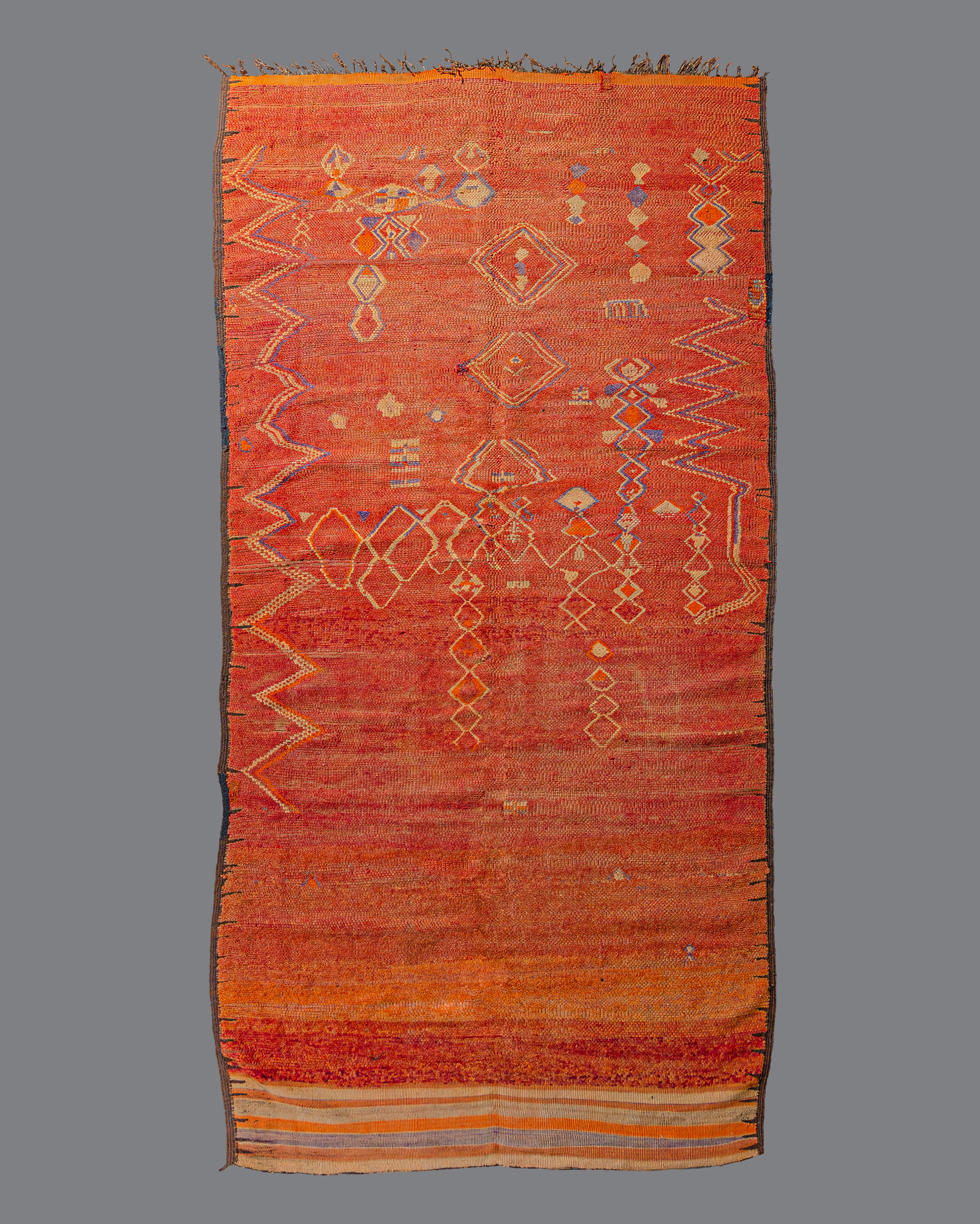 Vintage Moroccan Ouled Bou Sbaâ Carpet OBS03