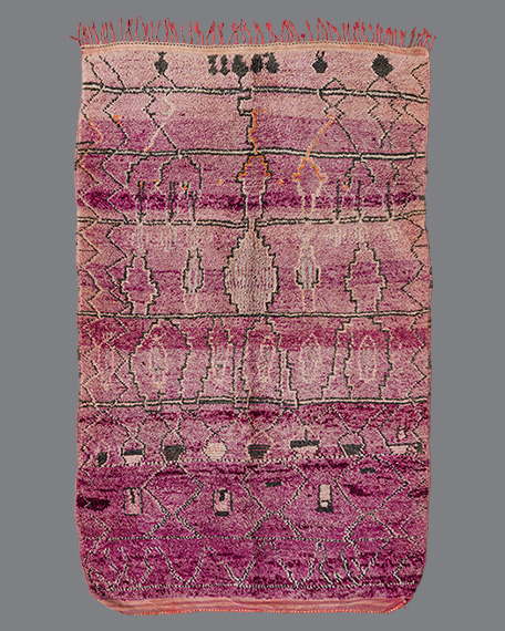 Vintage Moroccan Aït Bou Ichaouen Carpet TS76