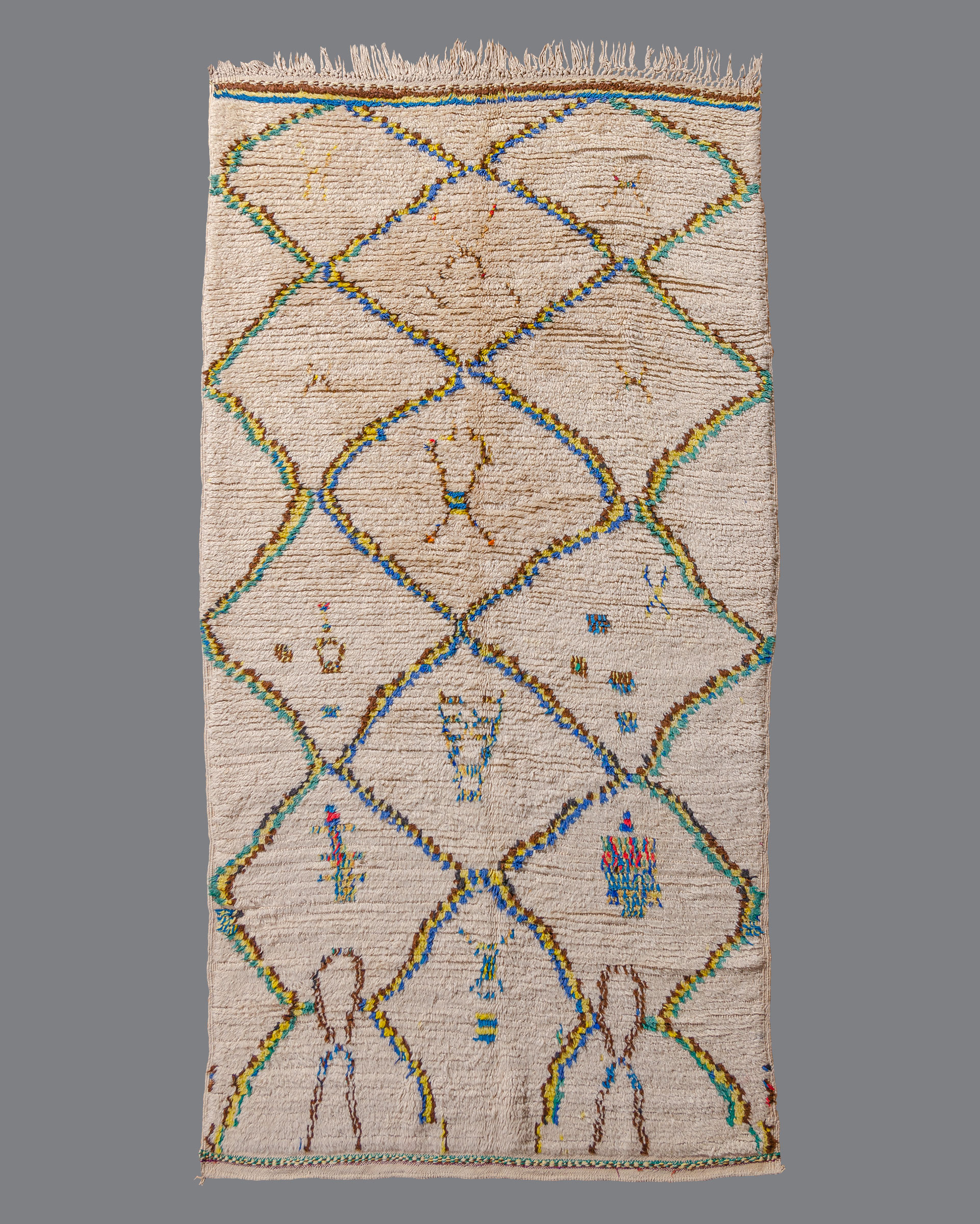 Vintage Moroccan Azilal Carpet AZ86