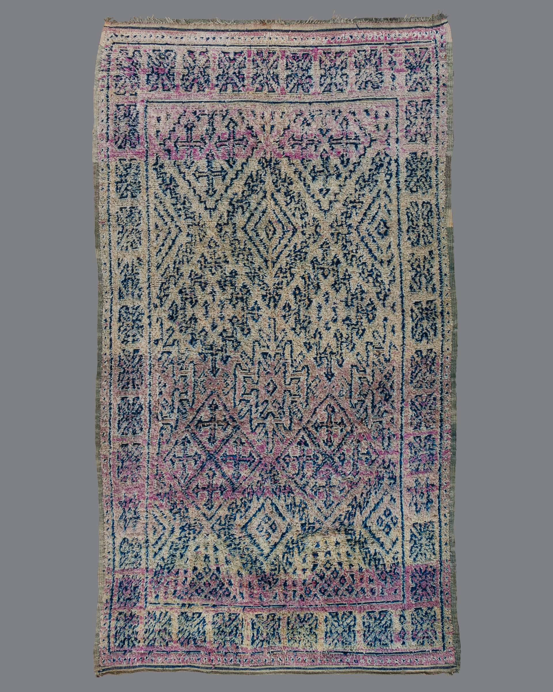 Vintage Moroccan Beni M'Guild Carpet BG_135