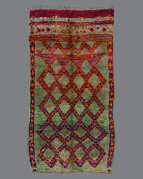 Vintage Moroccan Beni M'Guild Carpet BG_166