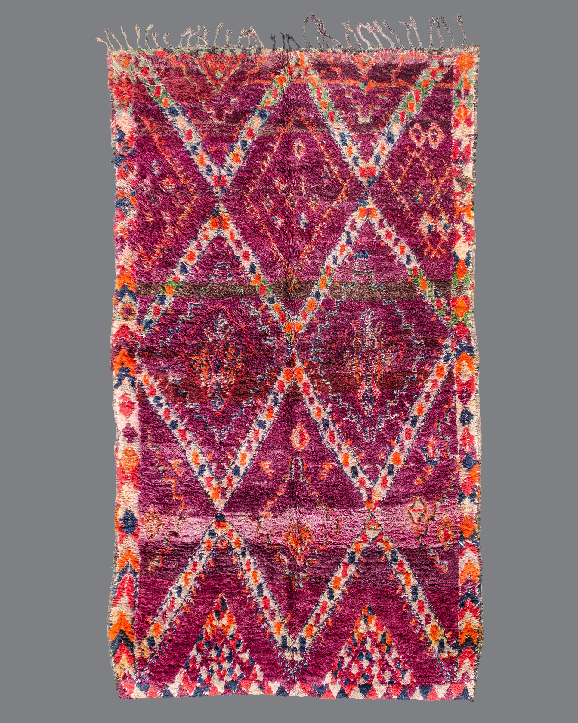 Vintage Moroccan Beni M'Tir Carpet BT02
