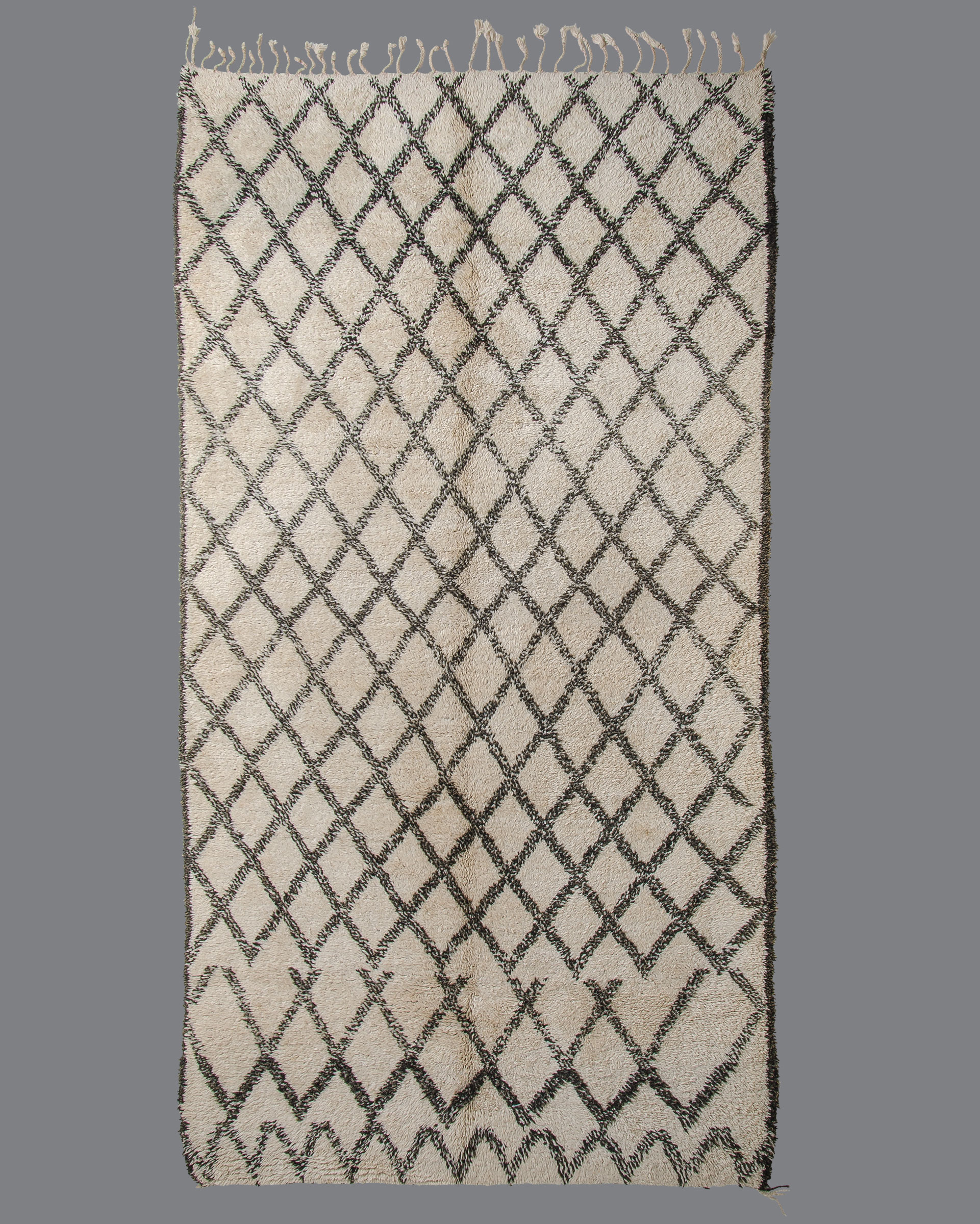 Vintage Moroccan Beni Ouarain Carpet BO_116