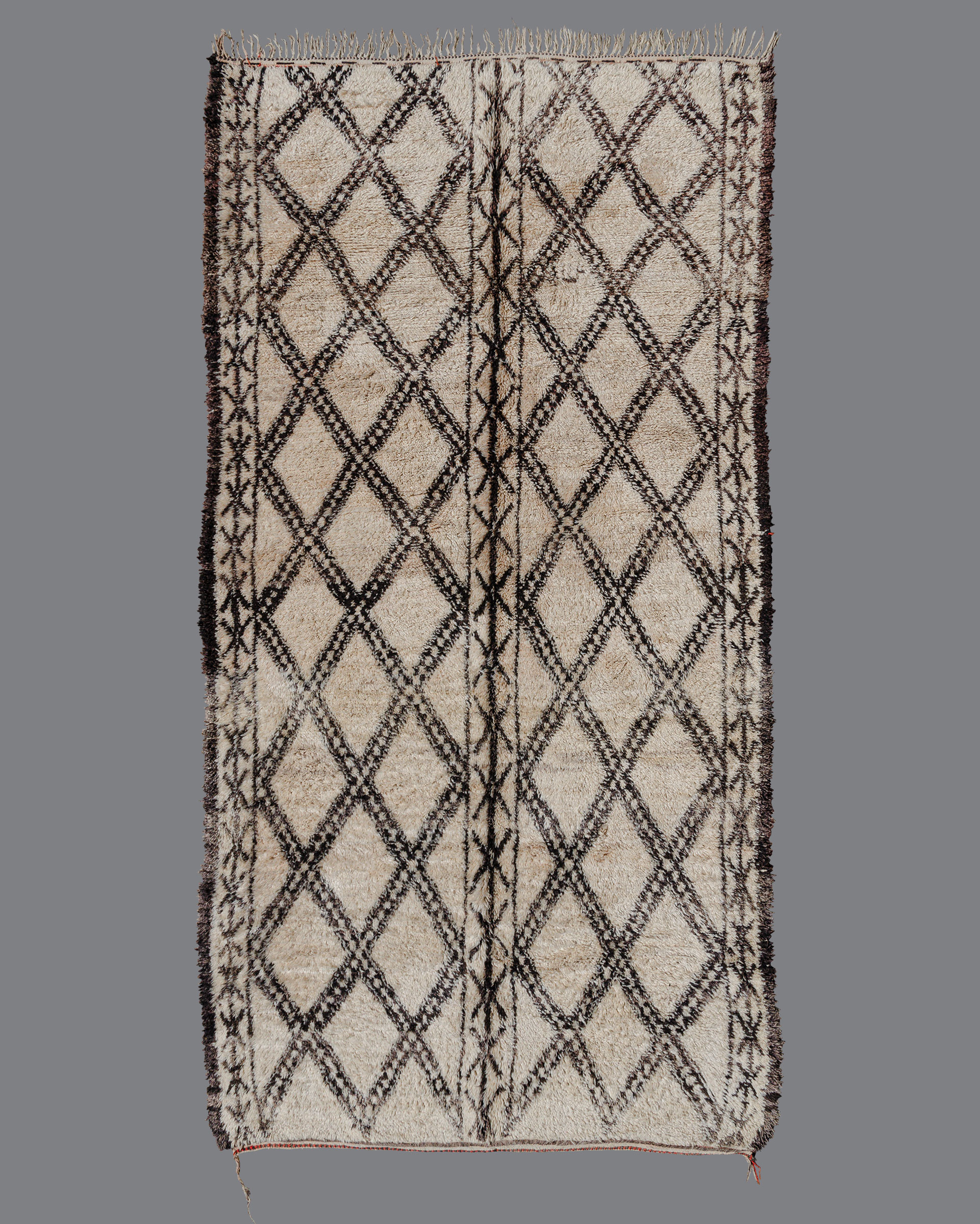 Vintage Moroccan Beni Ouarain Carpet BO_184