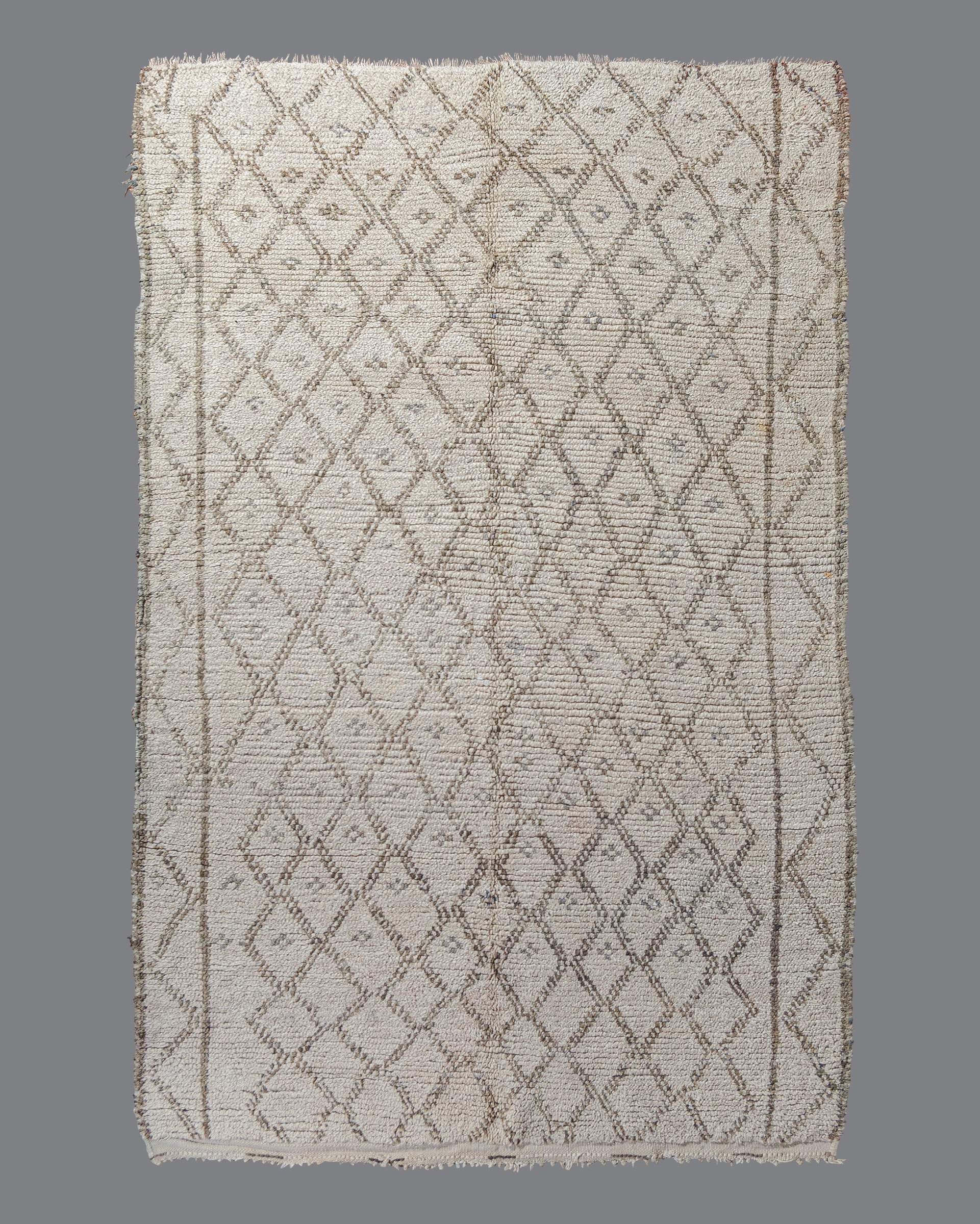 Vintage Moroccan Beni Ouarain Carpet BO_227