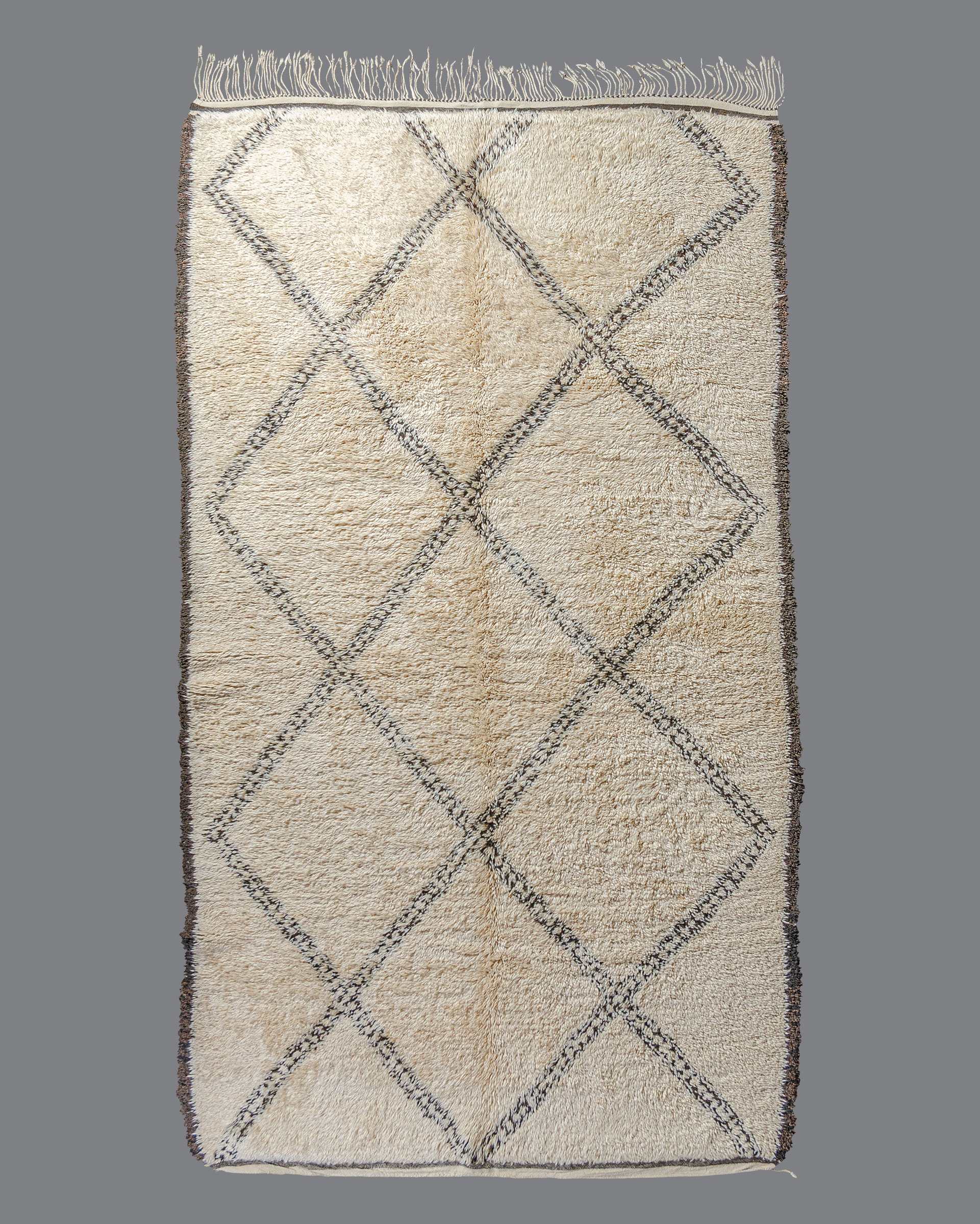 Vintage Moroccan Beni Ouarain Carpet BO_229