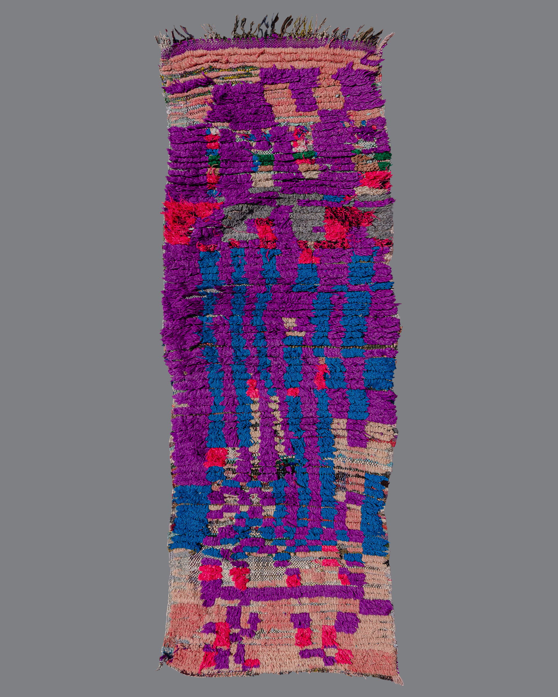 Vintage Moroccan Boujad Carpet BJR09