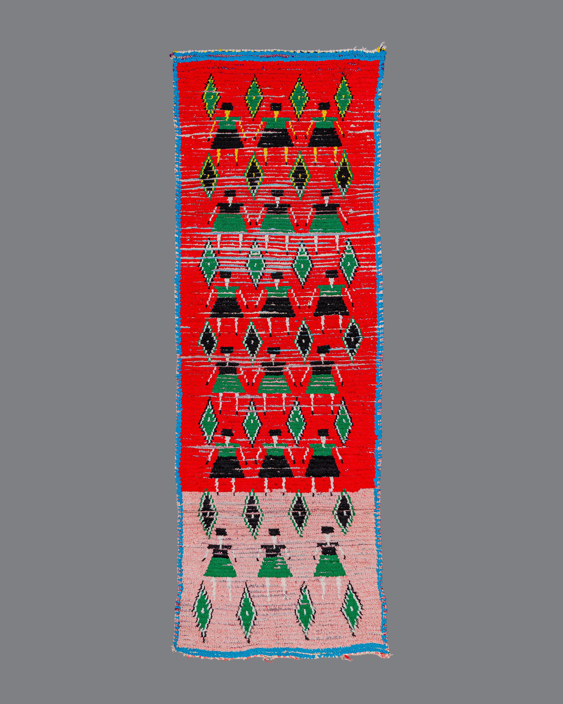 Vintage Moroccan Boujad Carpet BJR16