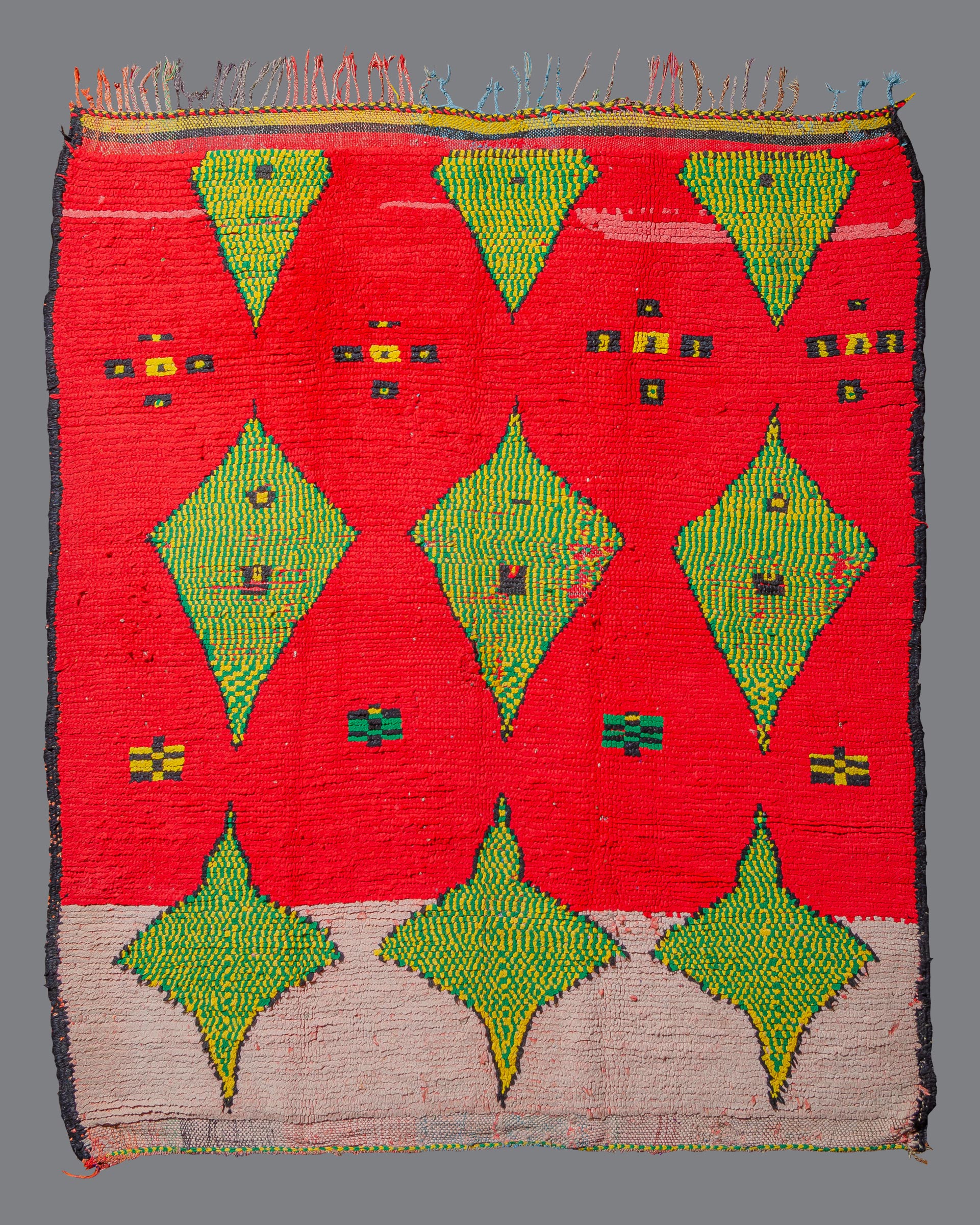 Vintage Moroccan Boujad Carpet BJ_106