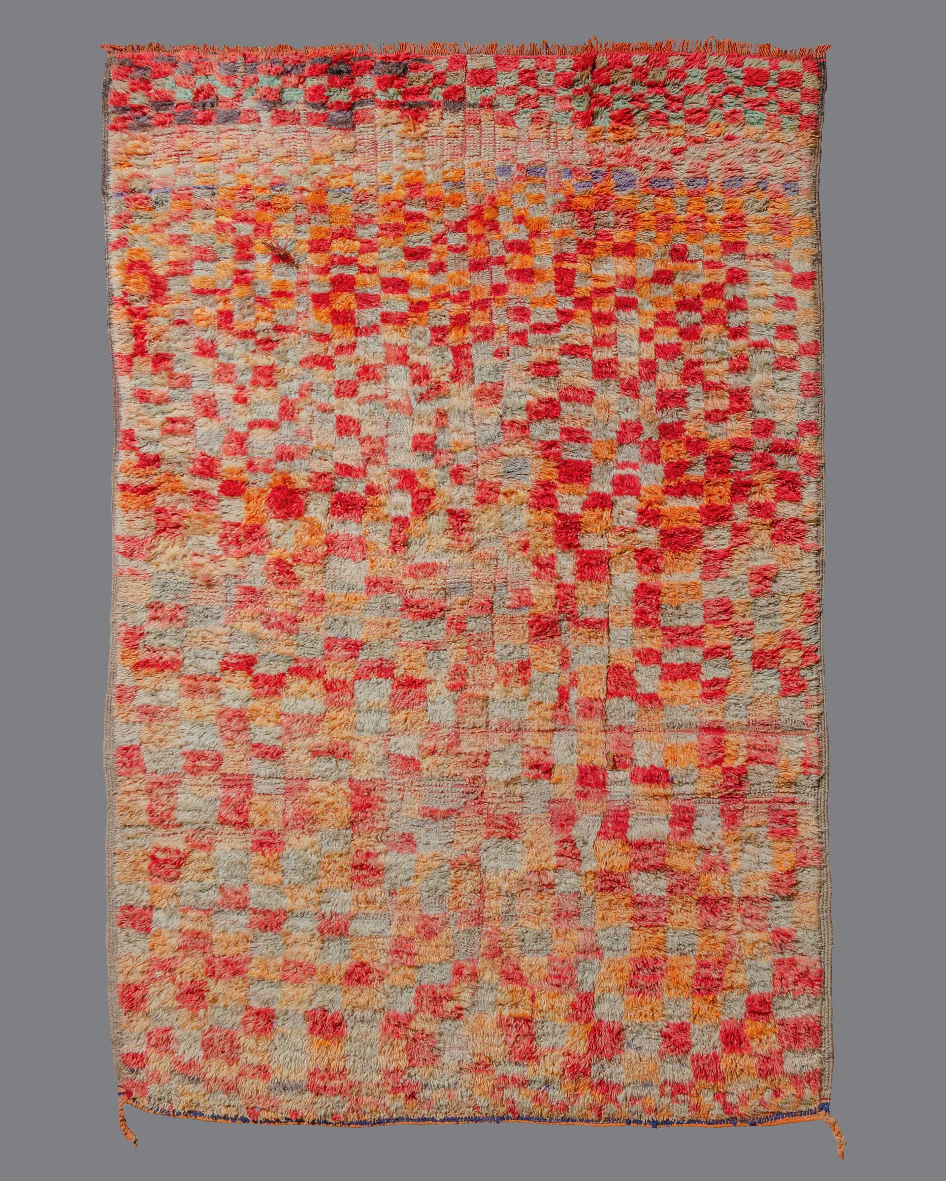 Vintage Moroccan Boujad Carpet BJ_111