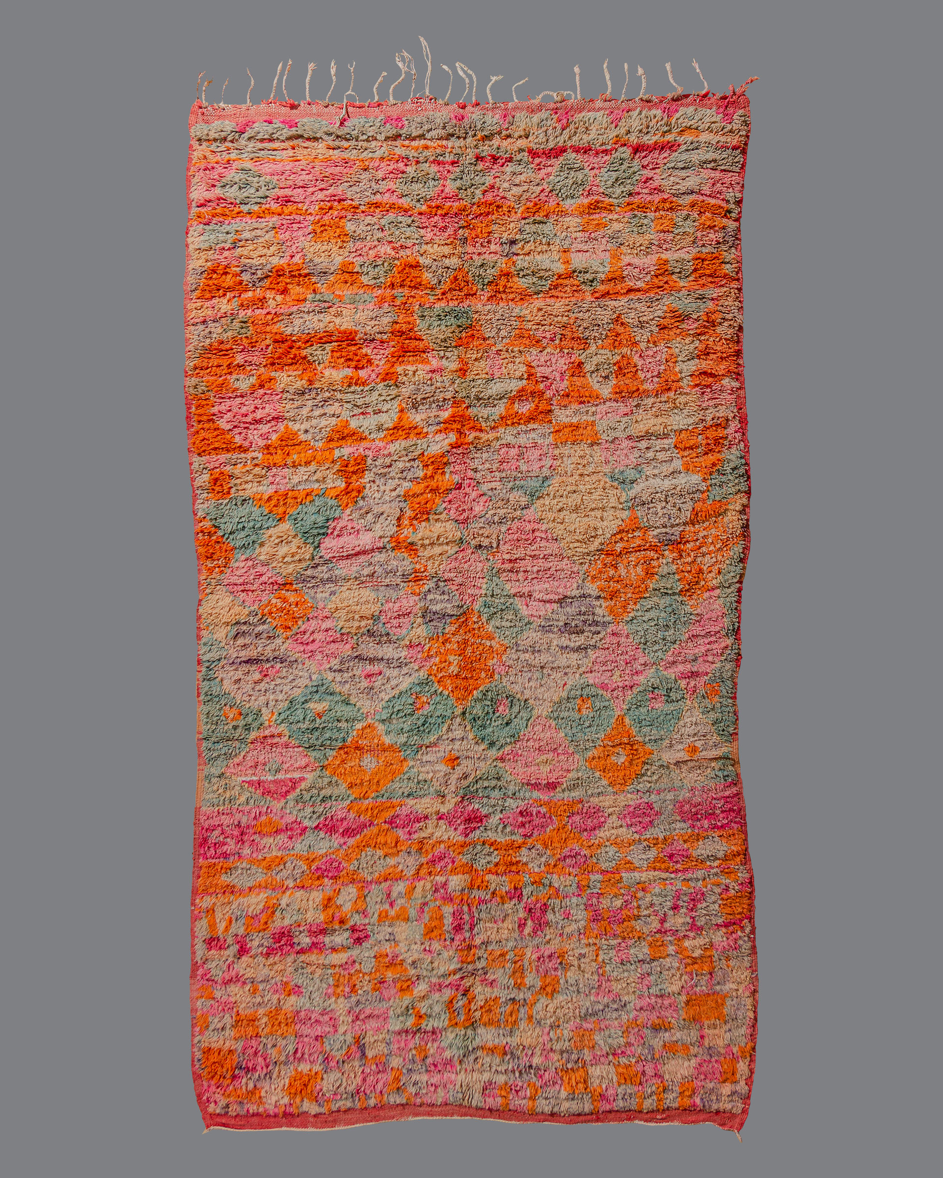 Vintage Moroccan Boujad Carpet BJ_130