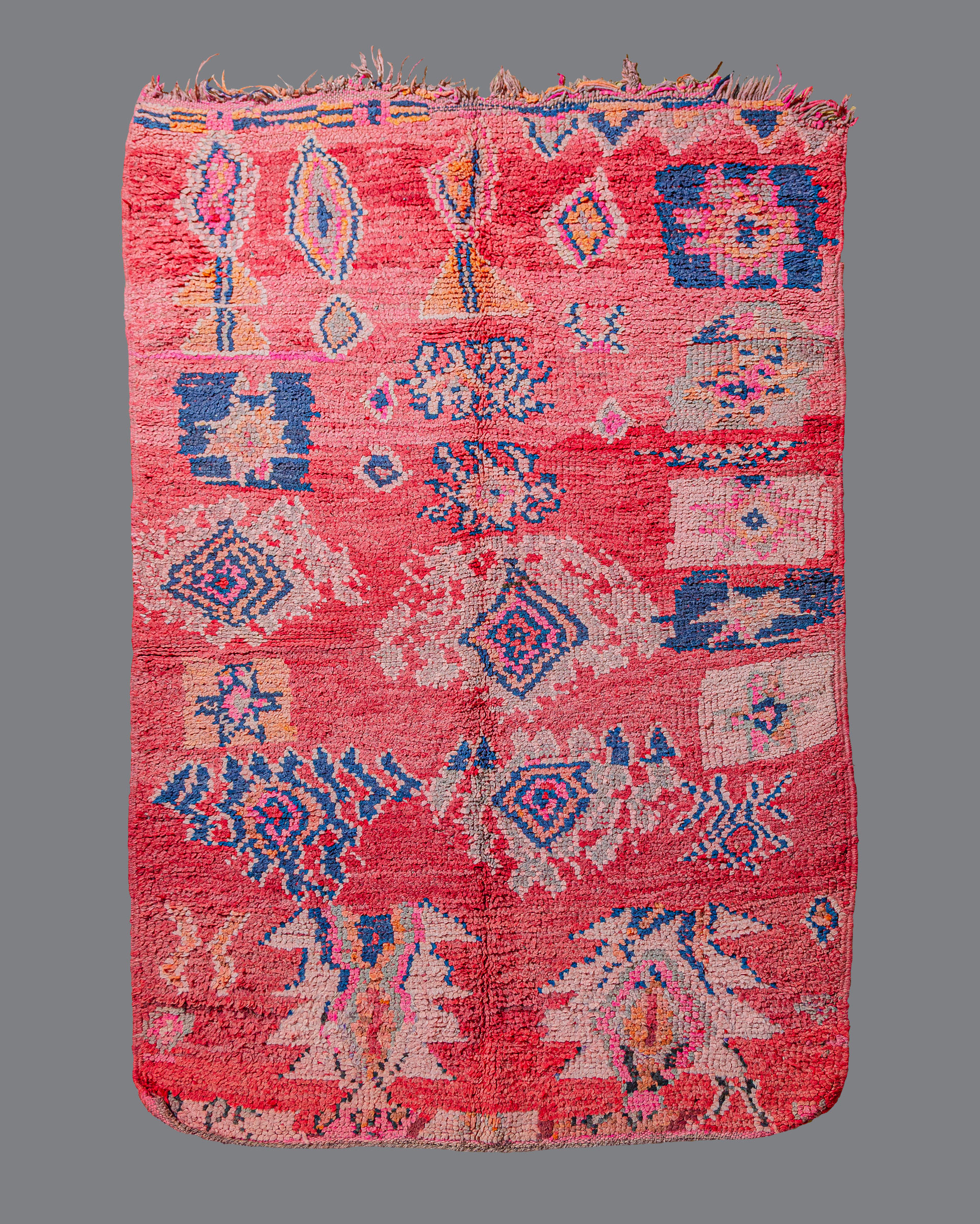 Vintage Moroccan Boujad Carpet BJ_136