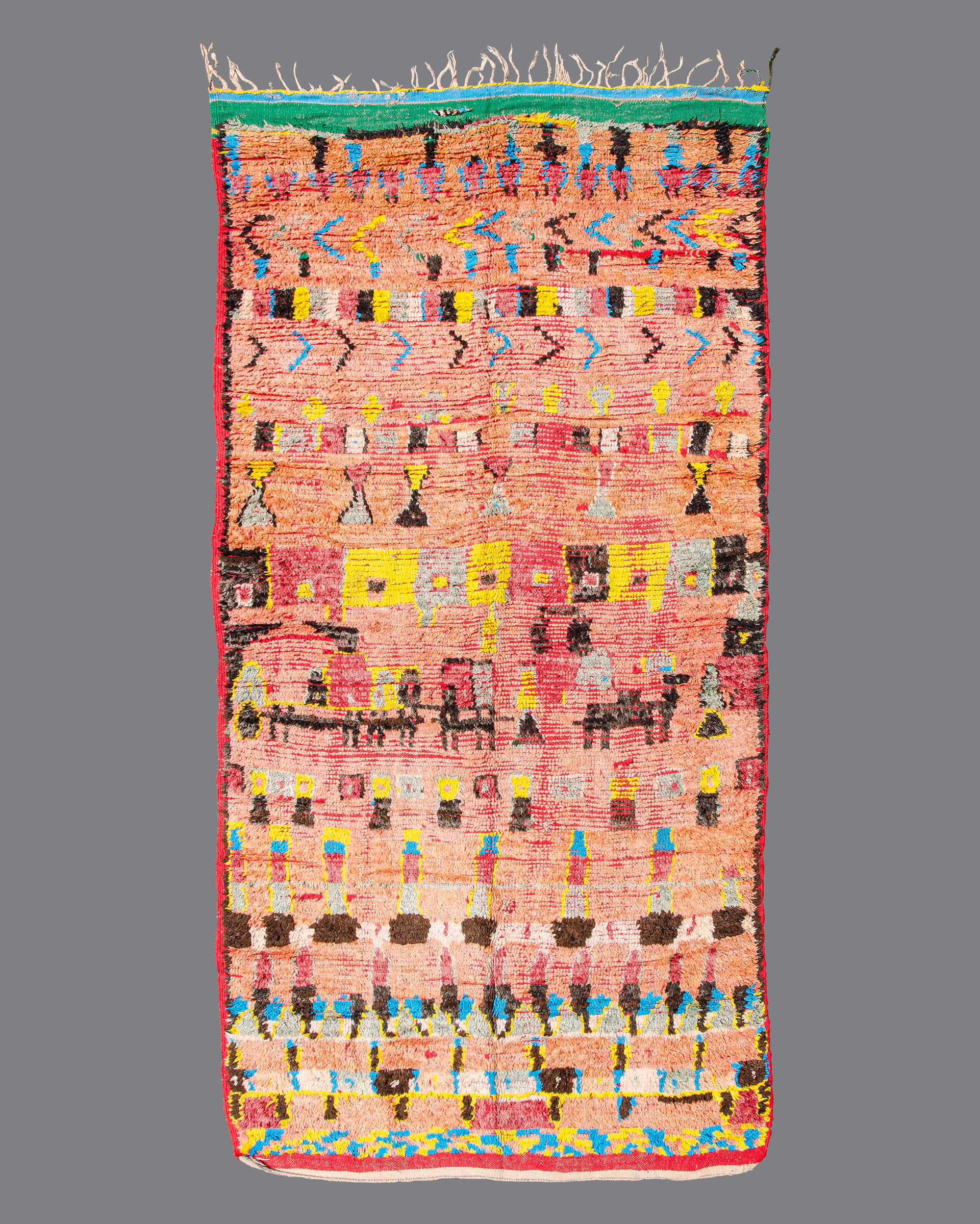 Vintage Moroccan Boujad Carpet BJ93