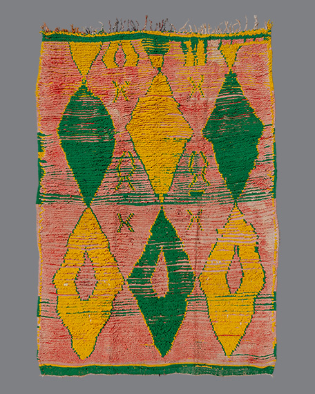 Vintage Moroccan Boujad Carpet BJ95