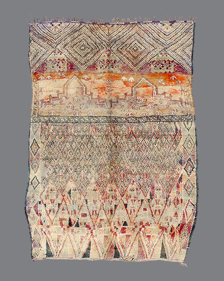 Vintage Moroccan Zaïane Carpet ZA09