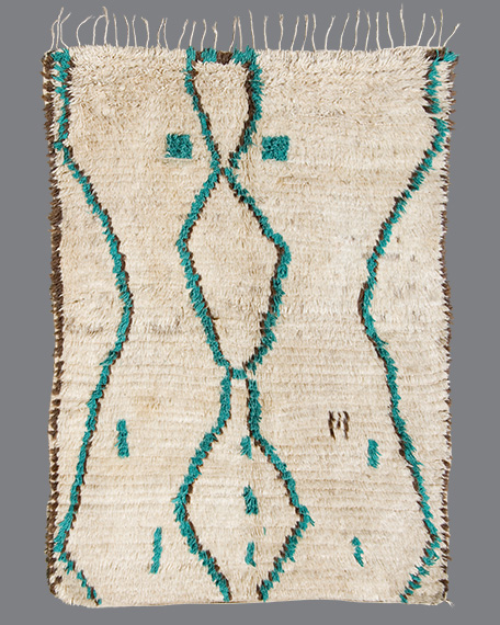 Vintage Moroccan Azilal Carpet AZ27