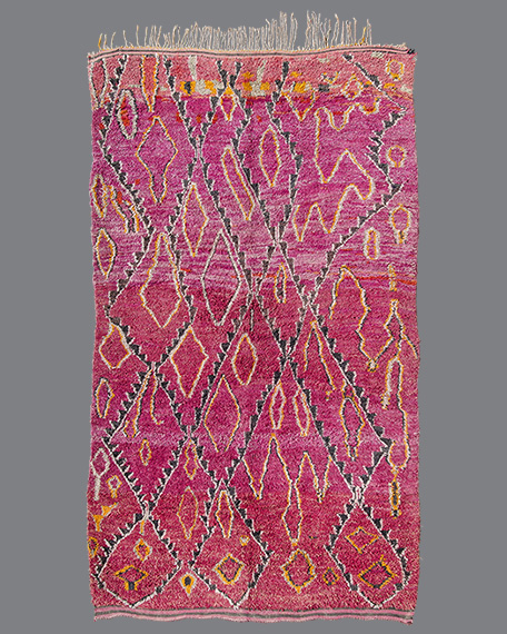 Vintage Moroccan Aït Bou Ichaouen Carpet TS21