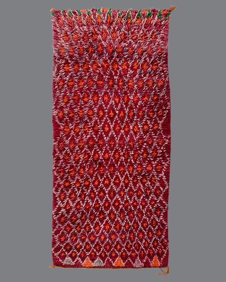 Vintage Moroccan Aït Bou Ichaouen Carpet TS25