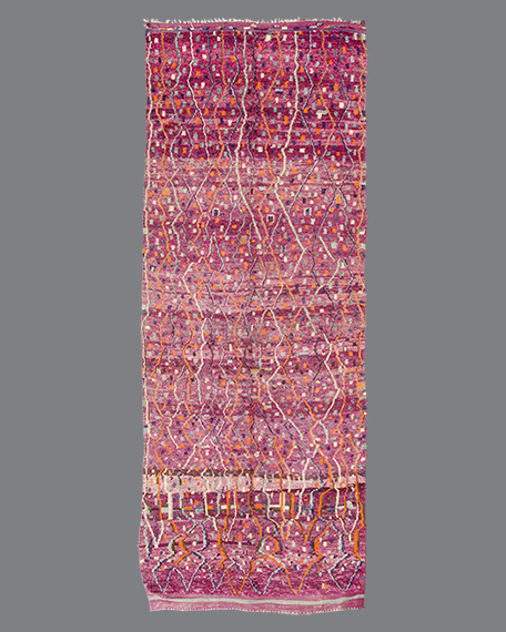 Vintage Moroccan Aït Bou Ichaouen Carpet TS40