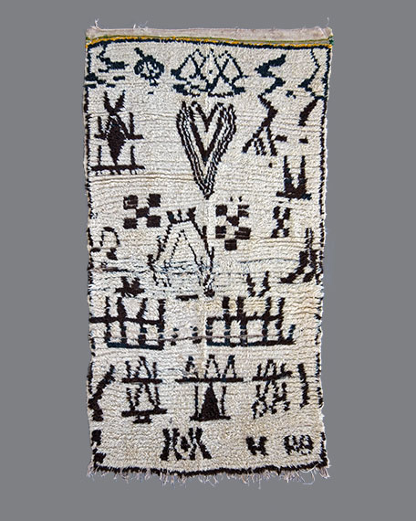 Vintage Moroccan Azilal Carpet AZ06