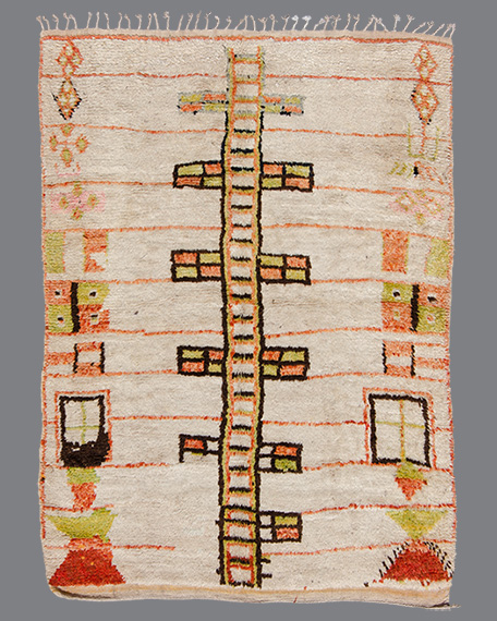 Vintage Moroccan Azilal Carpet AZ44