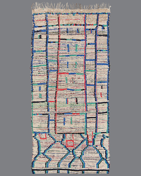 Vintage Moroccan Azilal Carpet AZ45