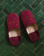 Moroccan Babouches Babouches_Design_9297_Magenta