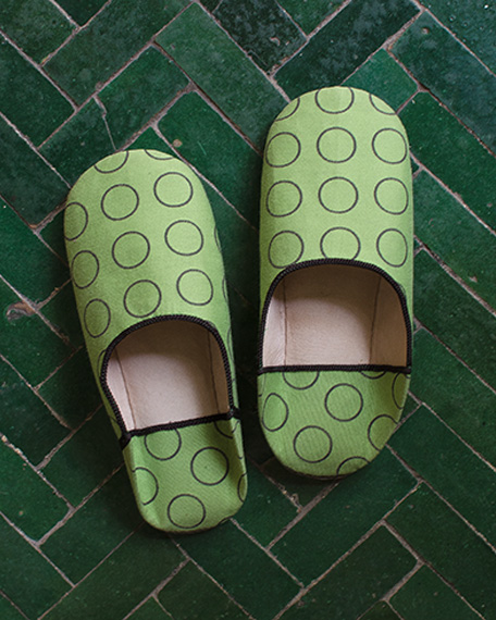 Vintage Moroccan Ware Babouches Babouches_Repeat_Dot_Ring_Apple