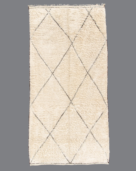 Vintage Moroccan Beni Alaham Carpet BA07