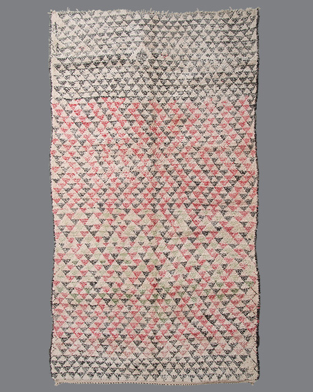 Vintage Moroccan Beni Ouarain Carpet BO_147