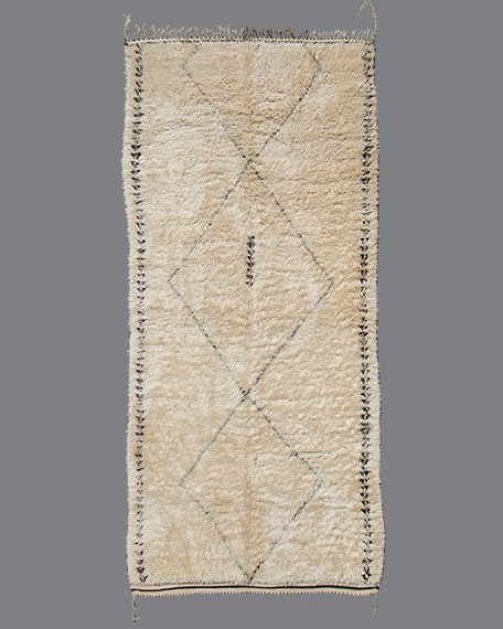 Vintage Moroccan Beni Ouarain Carpet BO91