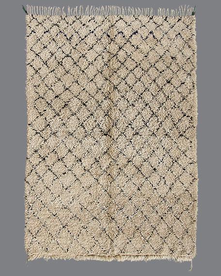 Vintage Moroccan Beni Ouarain Carpet BH05