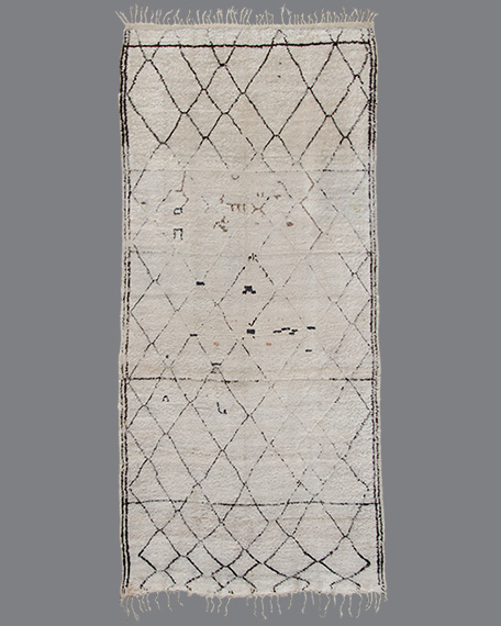 Vintage Moroccan Beni Sadden Carpet BS01