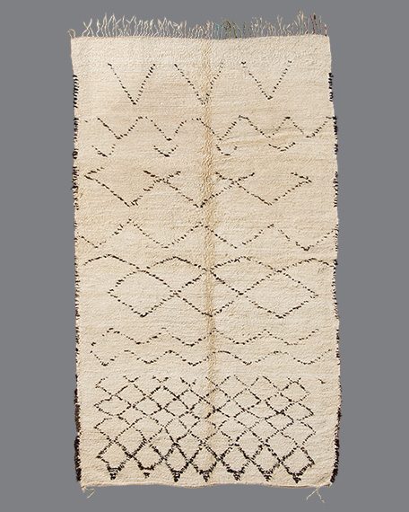 Vintage Moroccan Beni Ouarain Carpet BH04