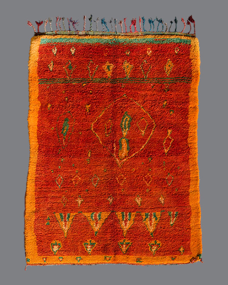 Vintage Moroccan Boujad Carpet BJ02