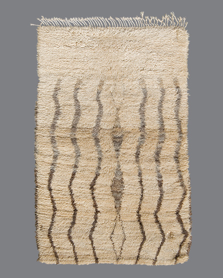 Vintage Moroccan Beni Ouarain Carpet BO16